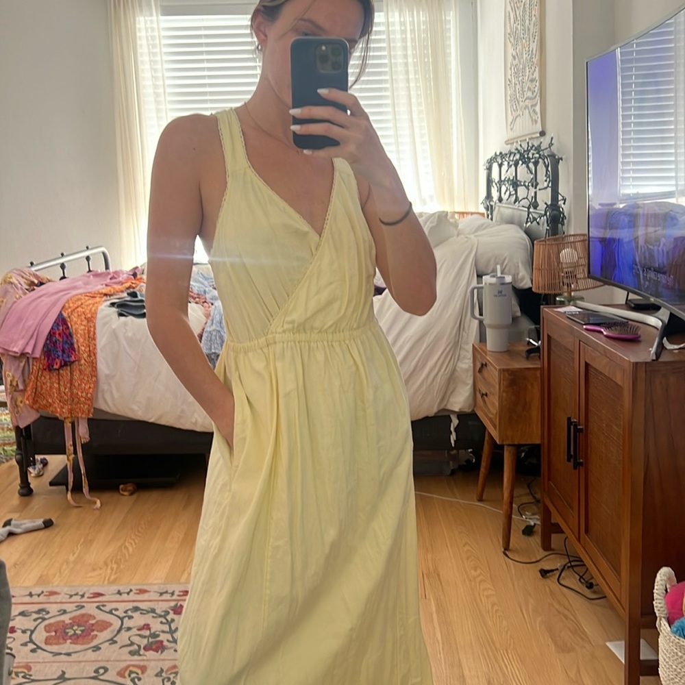 Summer linen dress